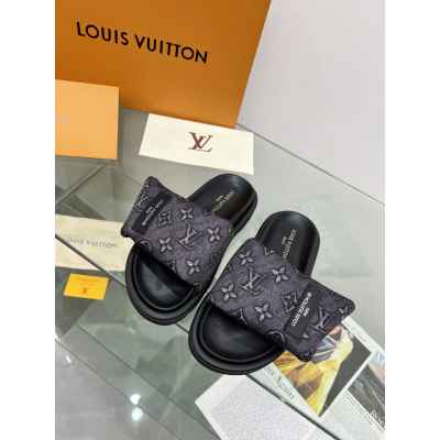 LV 루이비통 올드플라워 슬리퍼