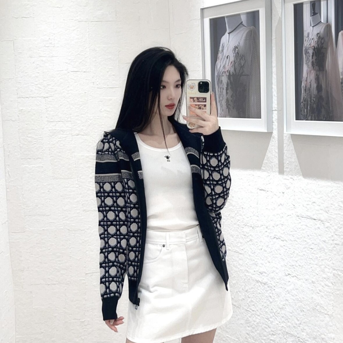 DIOR 디올 후드 집업