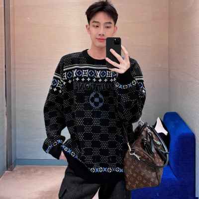 LV 루이비통 자카드 울 풀오버