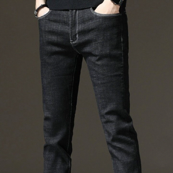 보** 엠보로고 워싱 스판 데님진 ➡️수입최고급