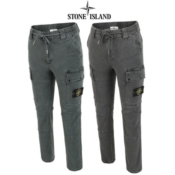 밴드오비 슬림 피그먼트 카고팬츠