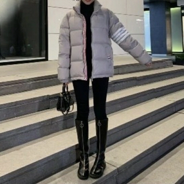 톰* 사선 구스패딩 여성용 (수입) (여성)