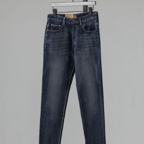 수입고급 빈티지 스트레이트핏 기모 데님 진