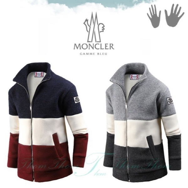 감마블루 밍크차이나 집업