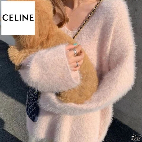 셀** V넥 포근 니트