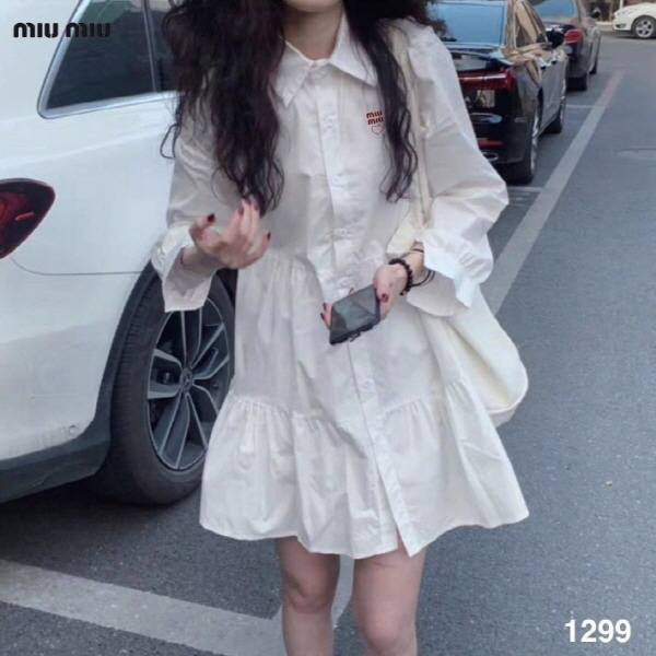 미*** A라인 카라 원피스