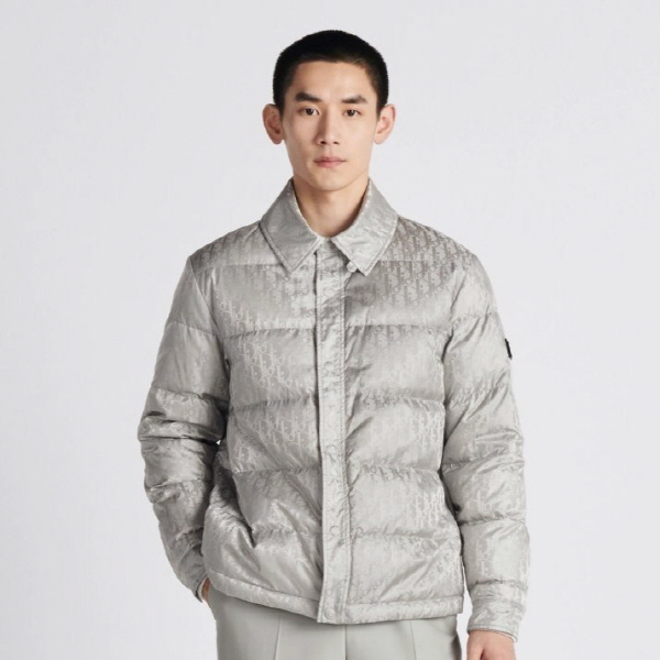 디* 23FW 오블리크 퀄트 재킷 패딩 - 수입 