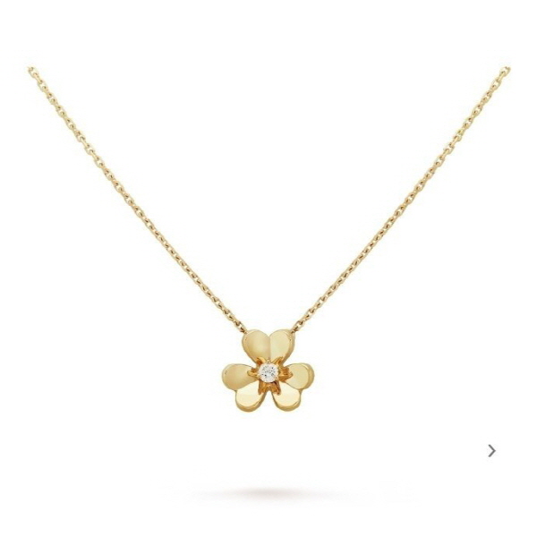 반*** 프리볼 목걸이 옐로골드