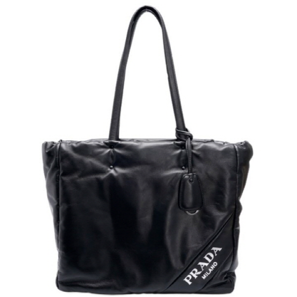 프** 나파가죽 패딩 토트/숄더백