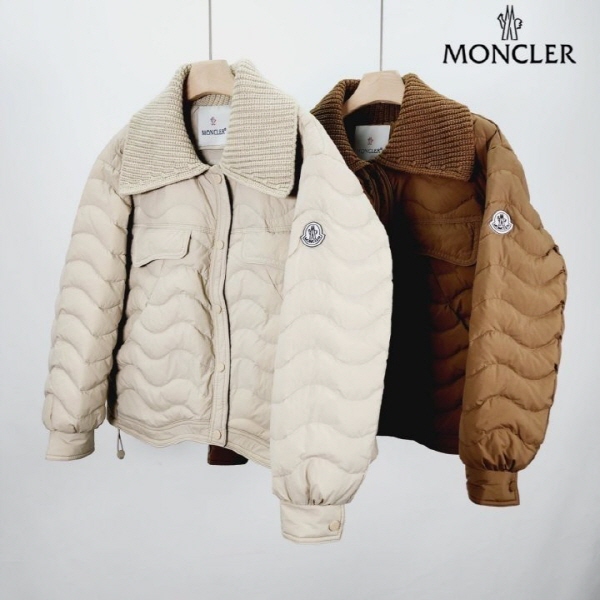 니트배색 구스 패딩점퍼 (여성)