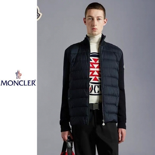 믹스 니트 패딩