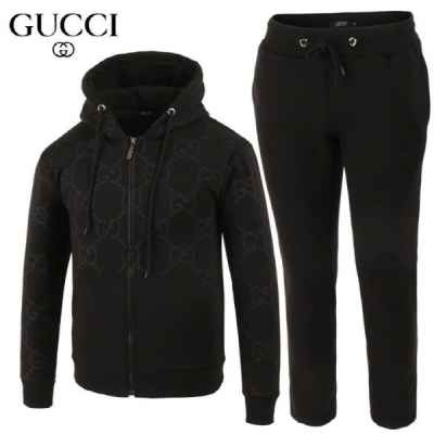 구* 23FW 블랙 자가드 후드집업 트레이닝 셋트 ☆기모 원단☆