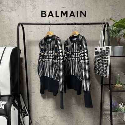 발* 체크버튼니트 ♦️여성용♦️