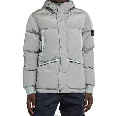 메탈 tc로고 패치 패딩 자켓