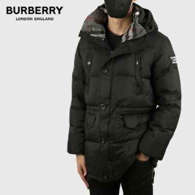 기모체크 롱패딩 수입최고급