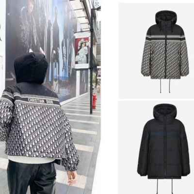 디* 리버시블 오블리크 퀄티드 다운패딩