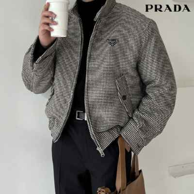 프** 하운드 누빔 토트자켓