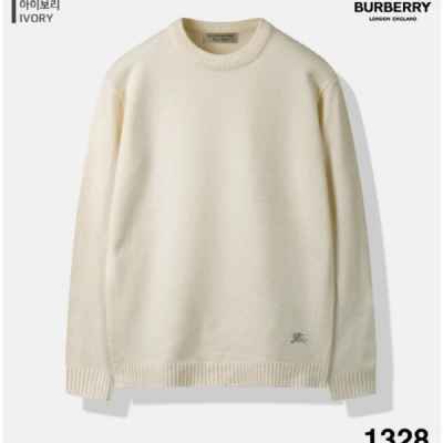 자수 로고 울캐시 니트