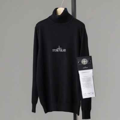 수입고급 워크숍 하프 터틀넥 니트