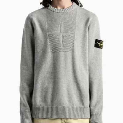 22FW 와펜패치 컴퍼스로고 스웨터