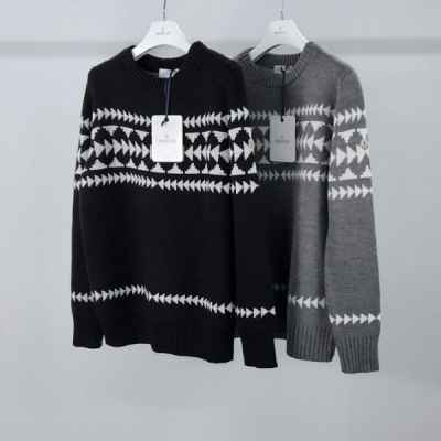 22FW 캐시미어 모헤어 자카드 스웨터