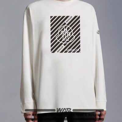 박스 사선 밍크양기모 티셔츠