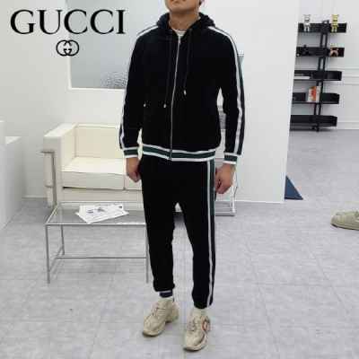 구* 배색라인 벨벳 트레이닝 세트