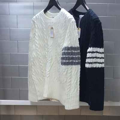 톰* 4BAR 아란 케이블 울 니트