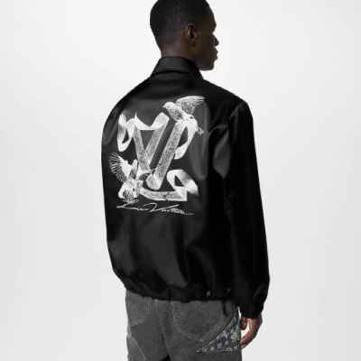 루* 23FW 버드 프린팅 코치 자켓 - 수입 