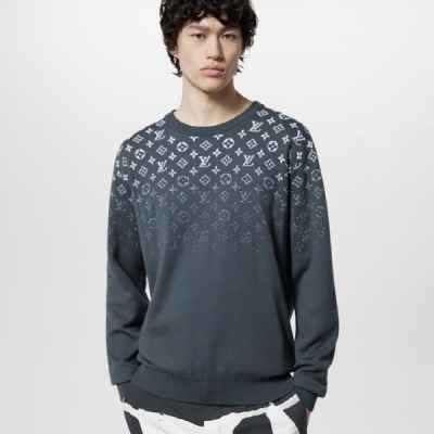 루* 23FW 모노그램 그래디언트 니트 - 수입 