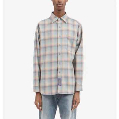 메* 마르지엘라 x 펜들턴 콜라보 23FW 체크 셔츠- 수입 