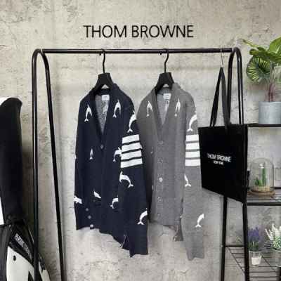 톰* 돌핀 캐시미어 가디건