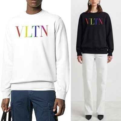 발*** 레인보우로고 맨투맨