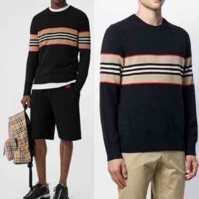 스트라이프 라운드니트 (남성)