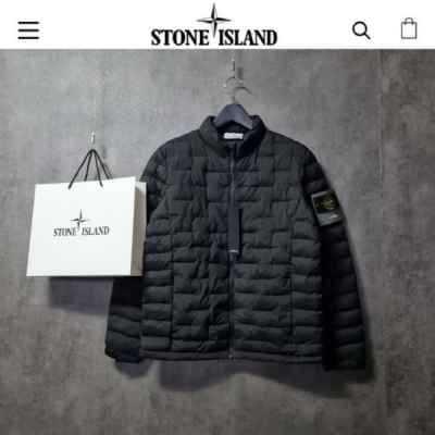 와펜패치 하이넥 다운패딩