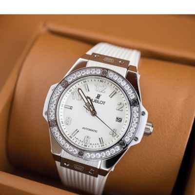 위** 수입고급 빅뱅 원클릭 스틸 화이트 다이아몬드 BIG BANG ONE CLICK STEEL WHITE DIAMONDS
