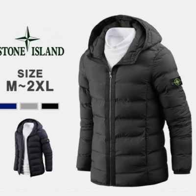 위빙 테잎 후드 경량 패딩