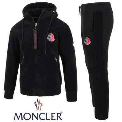 23FW 배색패치 양털 후드 집업 트레이닝세트 ☆기모 원단☆